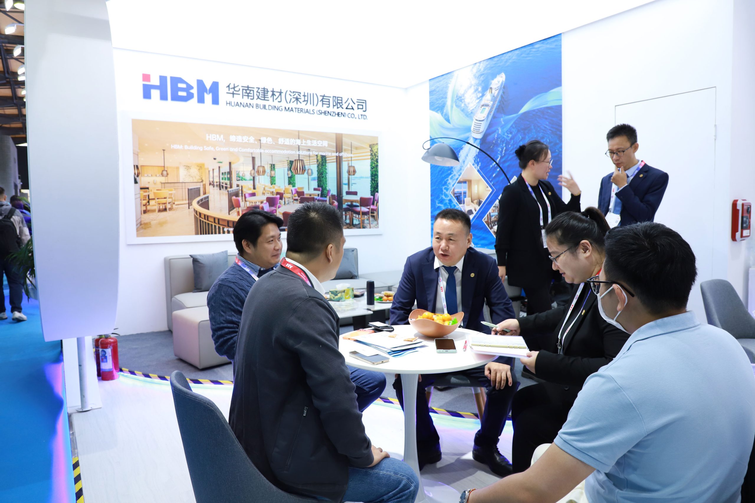 华南建材亮相2025中国国际海事会展 华南建材亮相2025中国国际海事会展