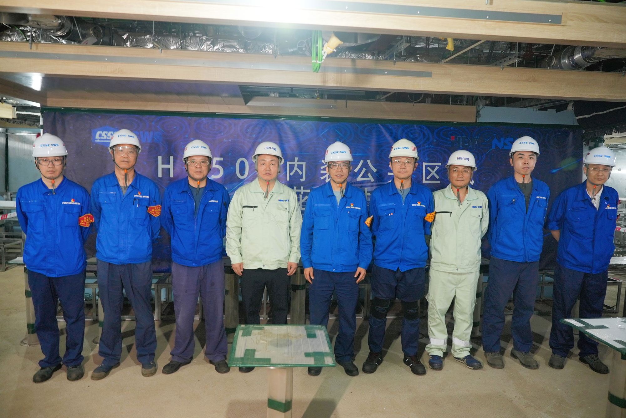国产大型邮轮“爱达·花城”号内装工程迎来新的里程碑——天花板封板正式开工 国产大型邮轮“爱达·花城”号内装工程迎来新的里程碑——天花板封板正式开工
